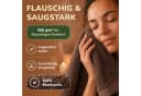 leevitex® Saunatuch Frottee XXL 2-Stück Schokobraun Bild 4