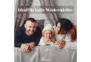 NatureMark Spannbettlaken Winter Thermo Fleece 80% Baumwolle 20% Polyester Gummizug Naturweiß Bild 4