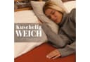 NatureMark Spannbettlaken Winter Thermo Fleece Terrakotta Bild 3