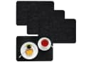 DuneDesign Platzset 4 Filz Grau Anthrazit Abwaschbar Bild 2