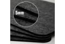 DuneDesign Platzset 4 Filz Grau Anthrazit Abwaschbar Bild 3