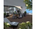 AMANKA Sonnensegel Dreieckig Beige UV-Schutz HDPE Bild 3