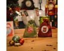 DuneDesign DIY Adventskalender Bastelset mit 24 Jutesäckchen Rot/Grün Bild 5