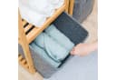 DuneDesign Aufbewahrungskorb 2er Set Anthrazit Grau Filz Bild 4