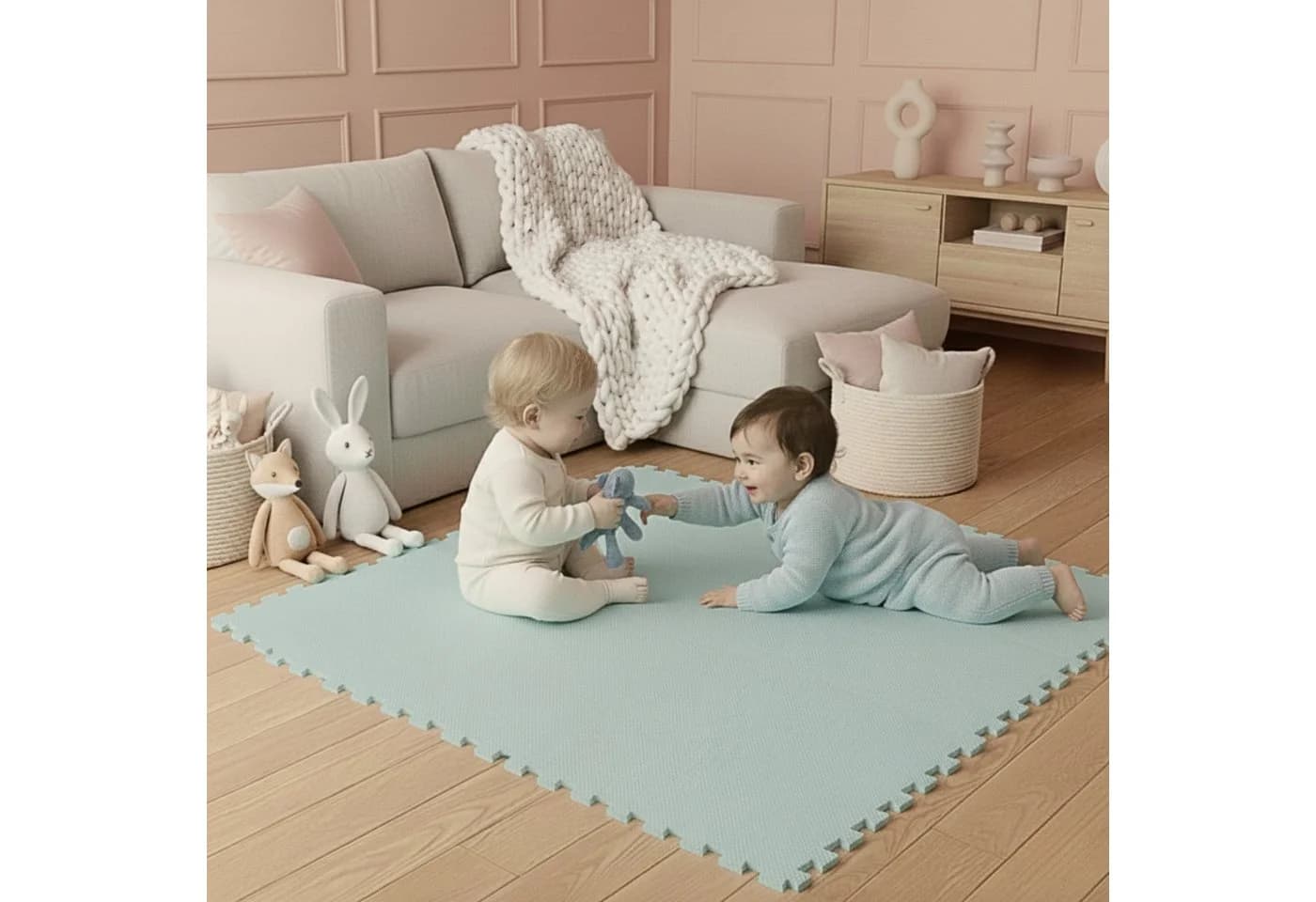 LittleTom Puzzlematte 9-teilig für Babys und Kleinkinder - Bild 3