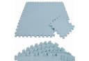 LittleTom 9-tlg. Puzzlematte Grau/Blau EVA Schaumstoff Krabbelmatte Bild 2