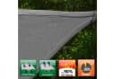 AMANKA Sonnensegel Grau 2x15m HDPE UV-Schutz Bild 4