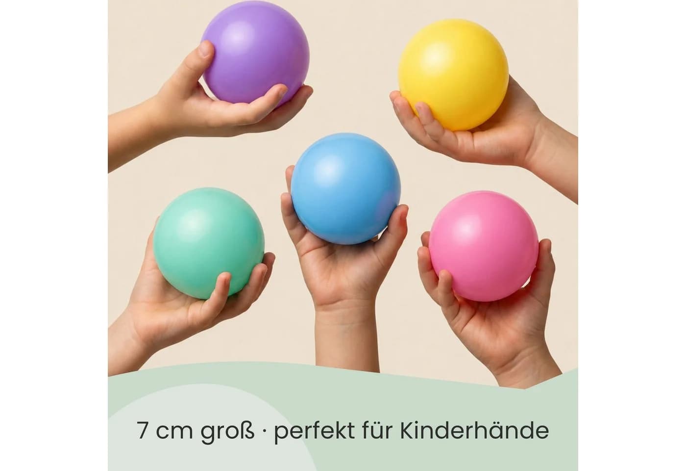 LittleTom Bällebad-Bälle Baby 100-Stück Bunt - Bild 4