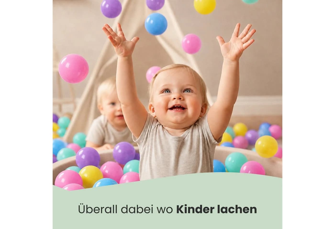 LittleTom Bällebad-Bälle Baby 100-Stück Bunt - Bild 5