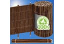 urfence Weidenzaun 300x20 cm Beetumrandung mit Pflöcken Bild 1