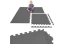 LittleTom Puzzlematte Grau 4-teilig EVA-Schaum Spielmatte Bild 2