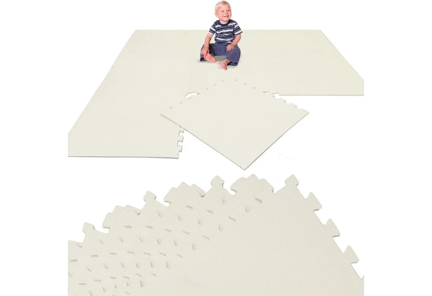 LittleTom Puzzlematte für Kinder 8 Teile Spielmatte 50 x 50cm - Bild 2