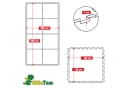 LittleTom Puzzlematte 8-tlg. EVA-Schaum Spielmatte 50x50cm Bild 4