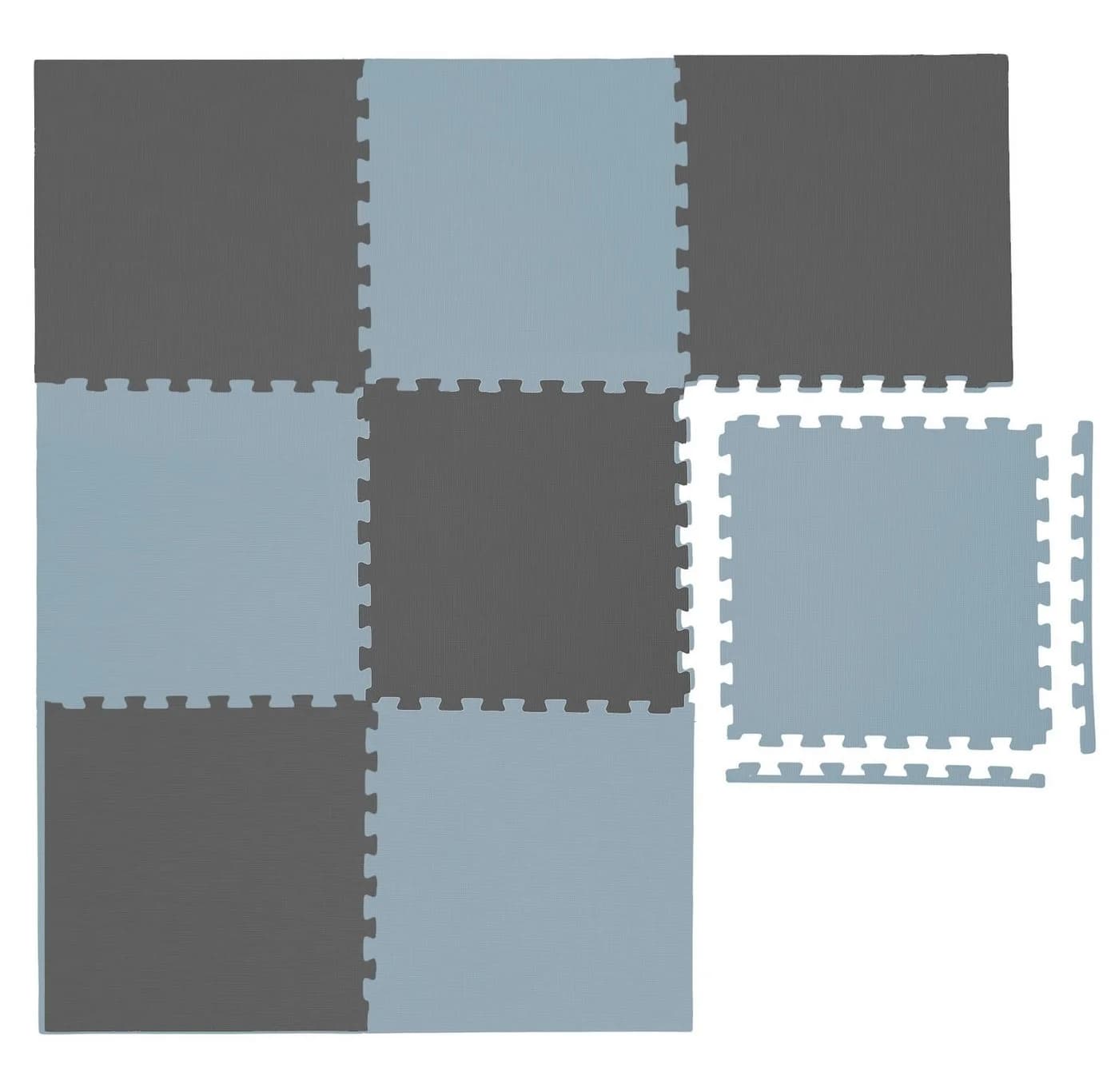 LittleTom Puzzlematte 8-tlg. EVA-Schaum Spielmatte 50x50cm - Bild 5
