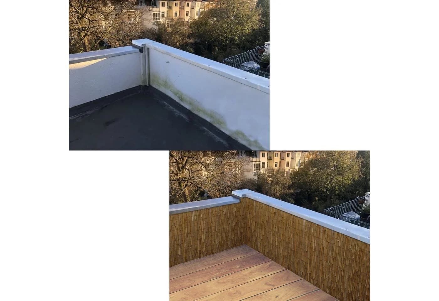 urfence Sichtschutzzaunmatten aus Schilf 80x300 cm - Bild 5