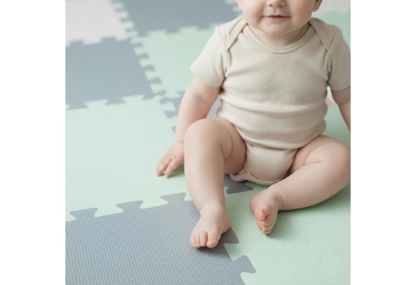 LittleTom Puzzlematte 18-tlg Baby Spielmatte Bunt - Bild 5