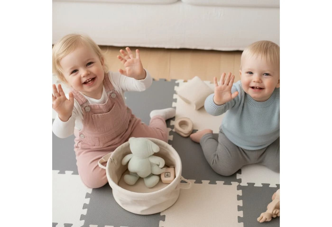 LittleTom Puzzlematte 27-teilig für Babys und Kleinkinder