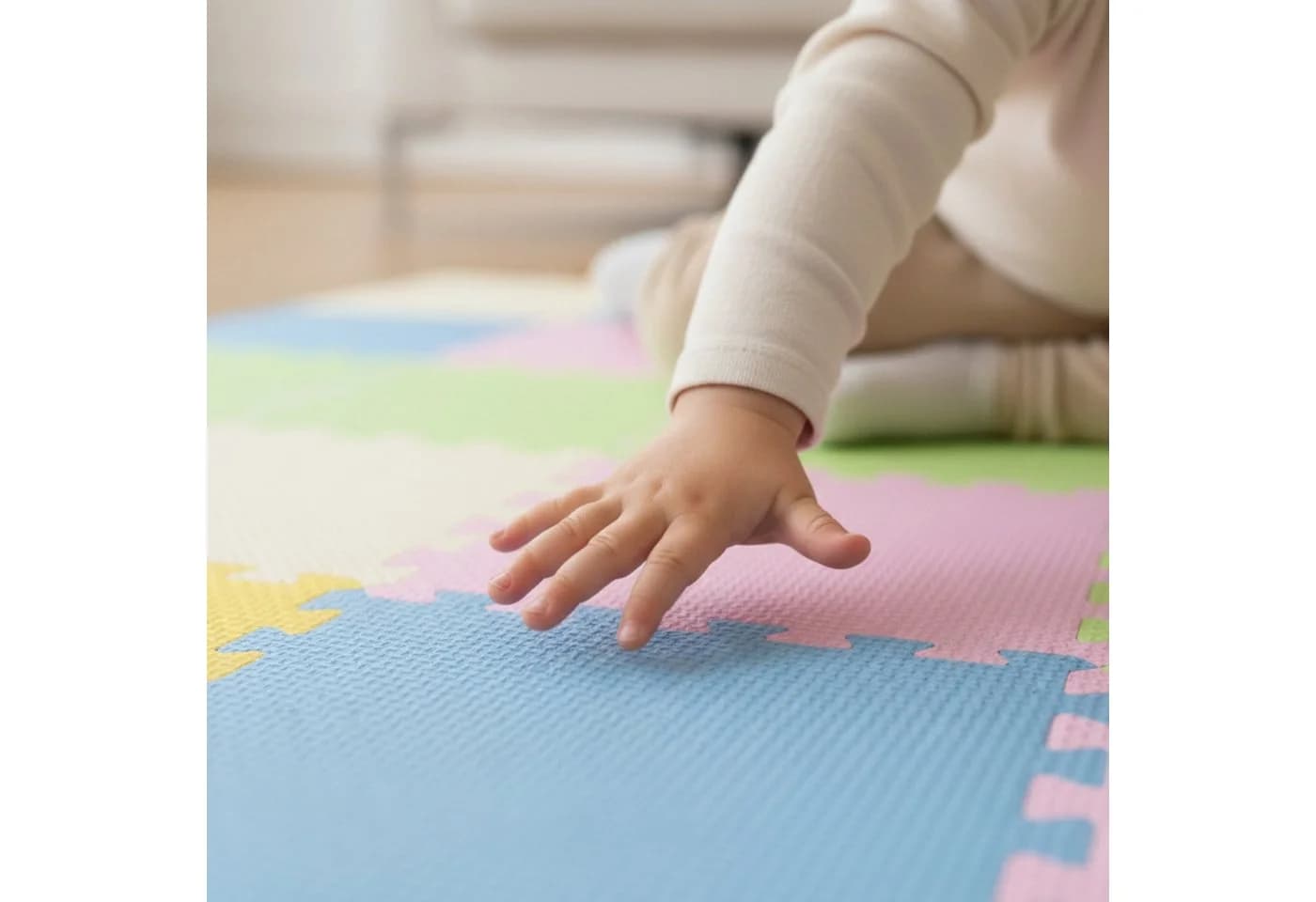 LittleTom Puzzlematte 18-teilig EVA Schaumstoff Krabbelmatte - Bild 5