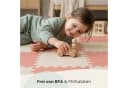 LittleTom Puzzlematte 18-tlg. Beige/Rosa Baby Spielmatte Bild 3