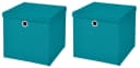 StickandShine Faltbox 2er Set mit Deckel Blau Bild 2
