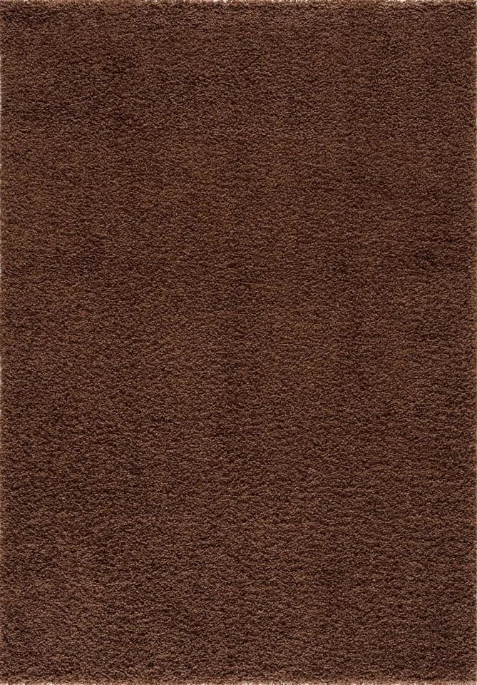 Sanat Hochflor-Teppich LOCA Dunkelbraun Langflor Shaggy - Bild 3