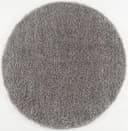 SANAT Teppich Porto Grau Hochflor Rund 120cm Bild 1