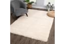SANAT Porto Hochflor-Teppich Beige Creme Kunstfaser Bild 2
