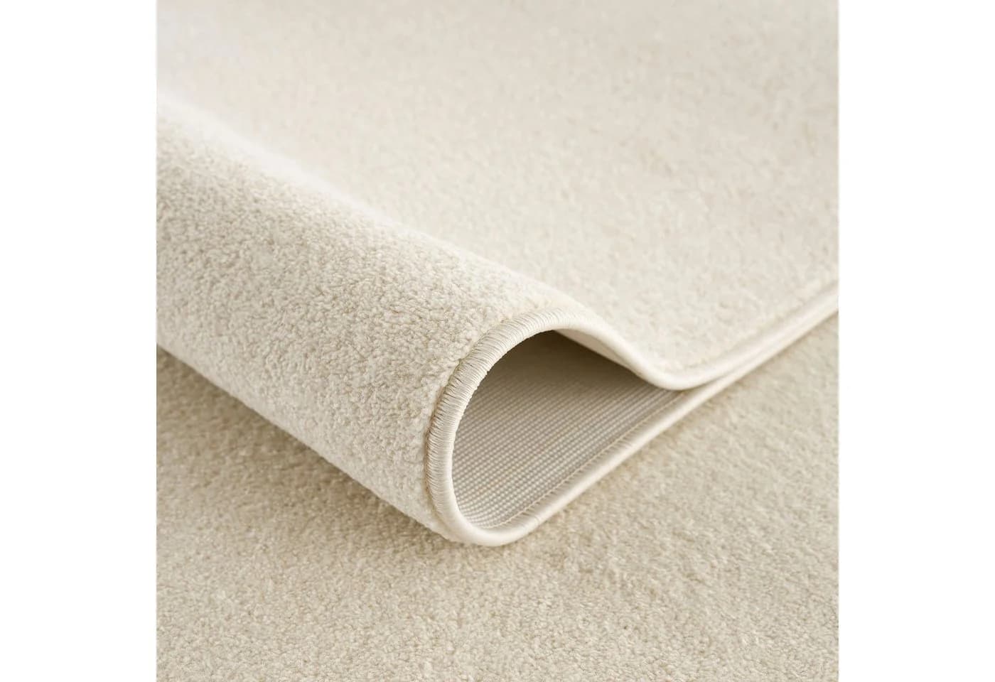 Sanat Teppich UNI Kurzflorteppich Beige - Bild 4