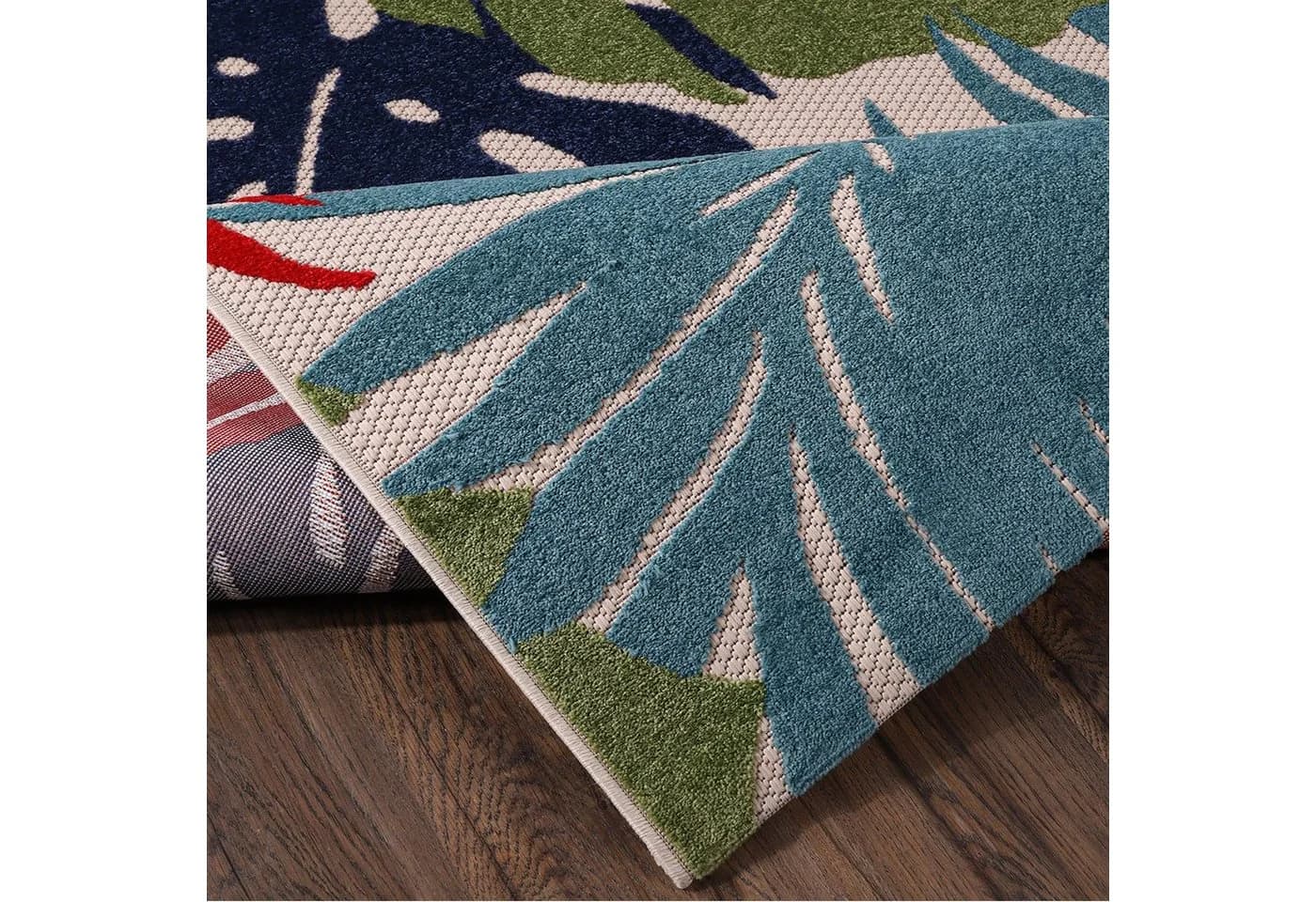 SANAT Floral Outdoor Teppich Bunt Florales Design In- und Outdoor - Bild 4