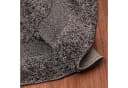 SANAT Luxus 3500 Hochflor-Teppich Grau Rund Bild 1