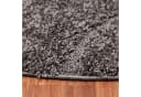 SANAT Hochflor-Teppich Luxus 3503 Grau Rund Bild 3