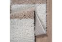 SANAT Hochflor-Teppich Milano Beige Gestreift Fußbodenheizung Bild 1