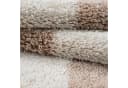 SANAT Hochflor-Teppich Milano Beige Gestreift Fußbodenheizung Bild 4