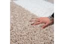 Sanat Hochflor-Teppich Milano Rund Beige Bild 4