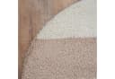 Sanat Hochflor-Teppich Milano Rund Beige Bild 5