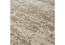 Teppich SANAT Oslo Beige Rund 150cm Retro Kurzflor Bild 5