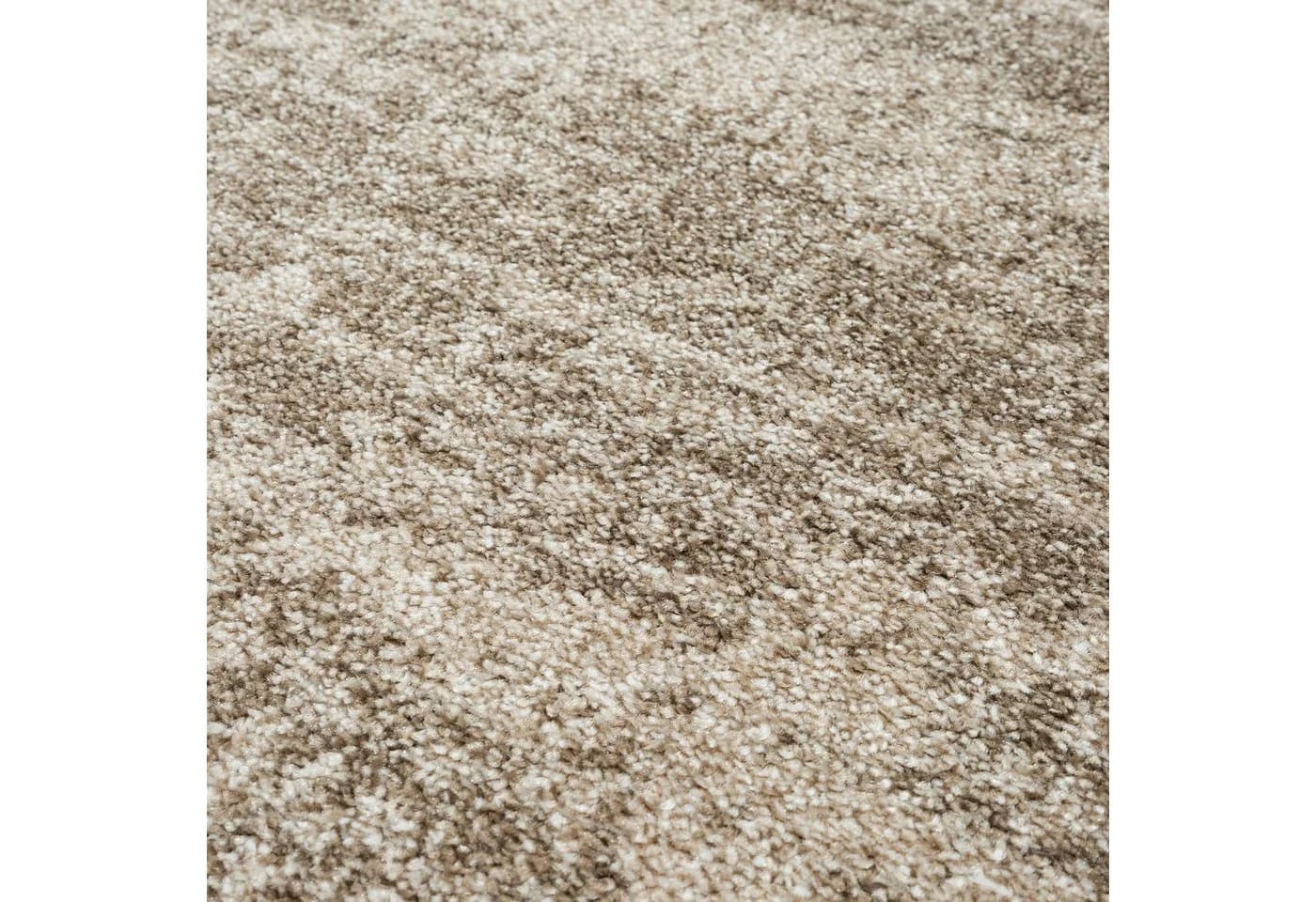 Teppich SANAT Oslo Beige Rund 150cm Retro Kurzflor - Bild 5