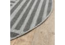 Teppich SANAT Berlin Grau Rund 200cm In- und Outdoor Bild 4