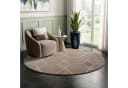 Teppich SANAT "Trellis" Beige Kurzflor Skandi Boho Bild 3