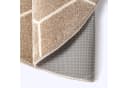 Teppich SANAT "Trellis" Beige Kurzflor Skandi Boho Bild 5