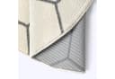 Teppich SANAT "Trellis" Creme Kurzflor Skandi Boho Bild 5