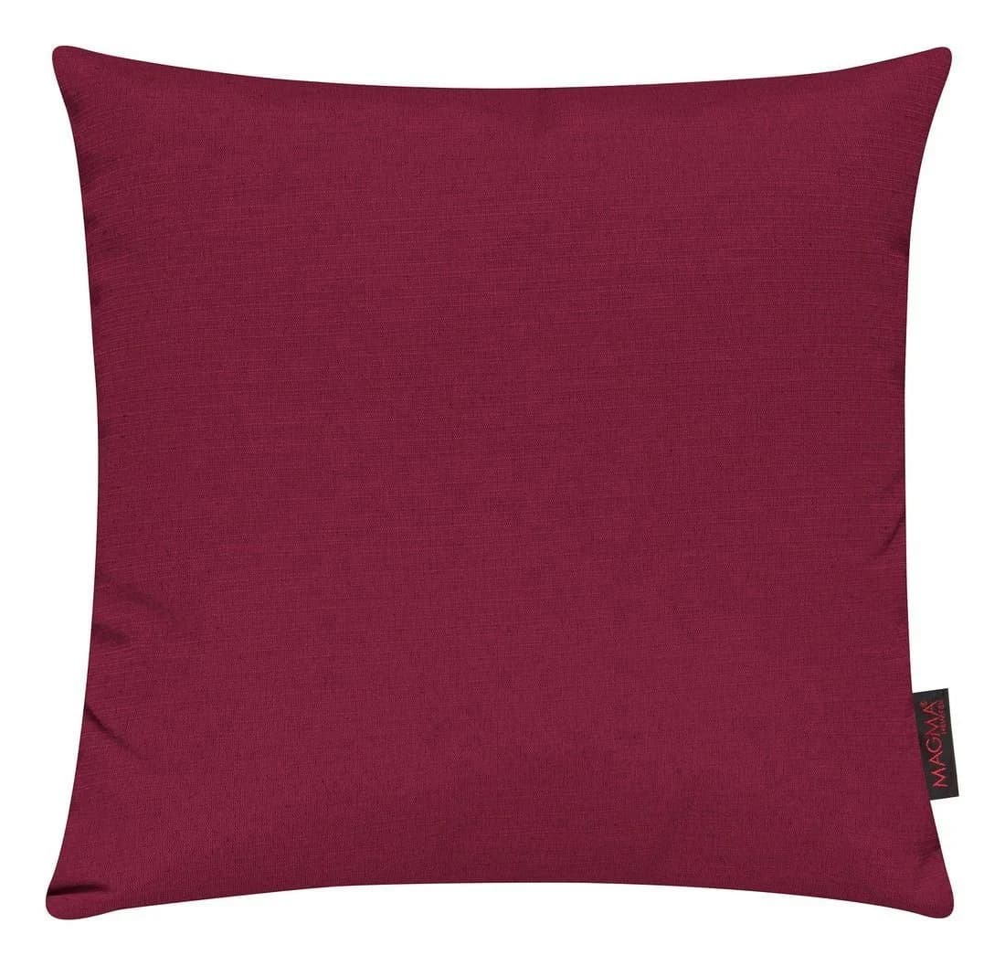 Magma Heimtex Kissenhülle FINO 2er Set Rot 40x40 cm