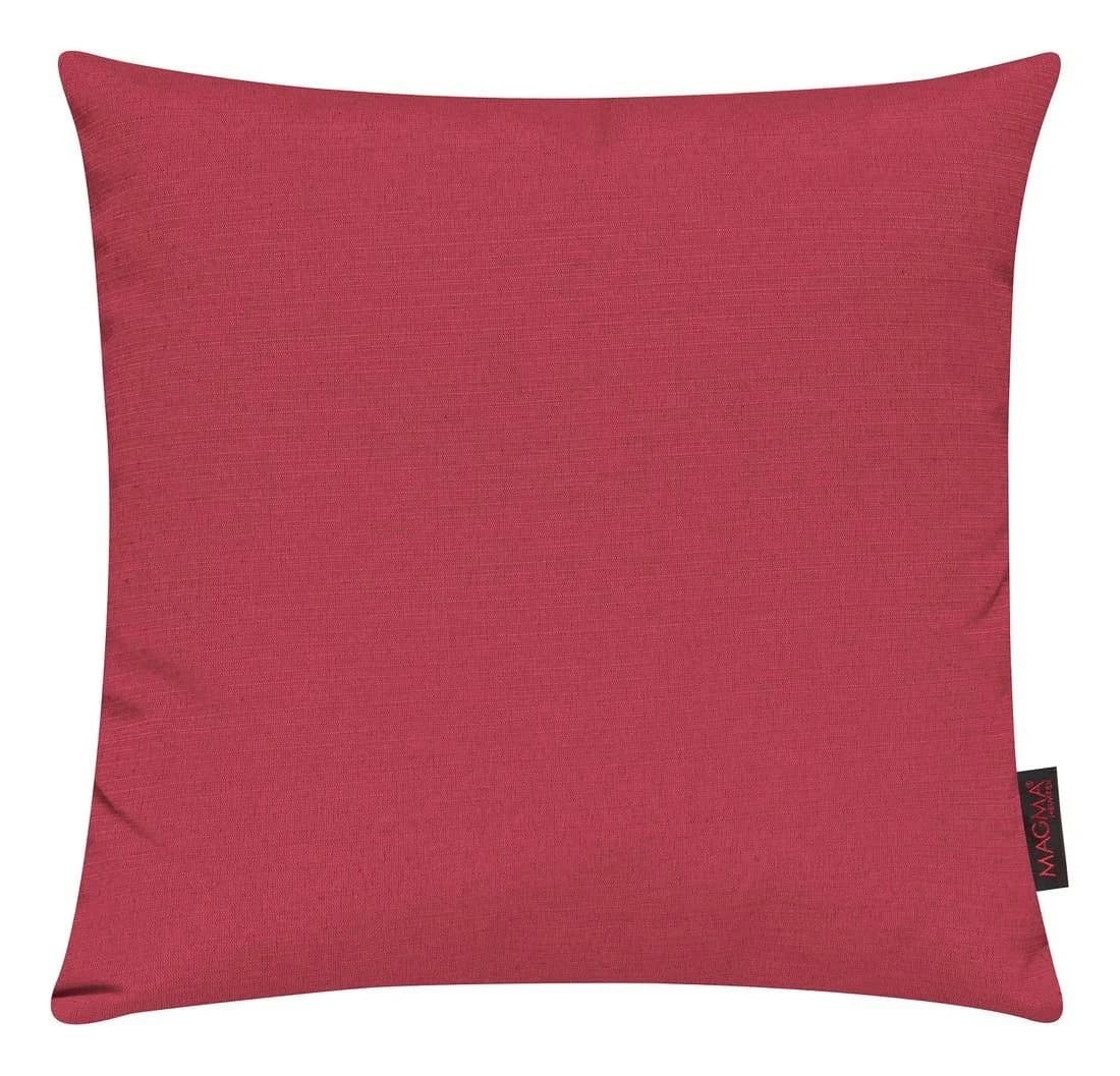 Magma Heimtex Kissenhülle FINO 40x40 cm Rot 2er Set
