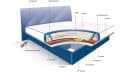 BluTimes Sicherheitswanne Softsideliner für Wasserbetten Bild 3