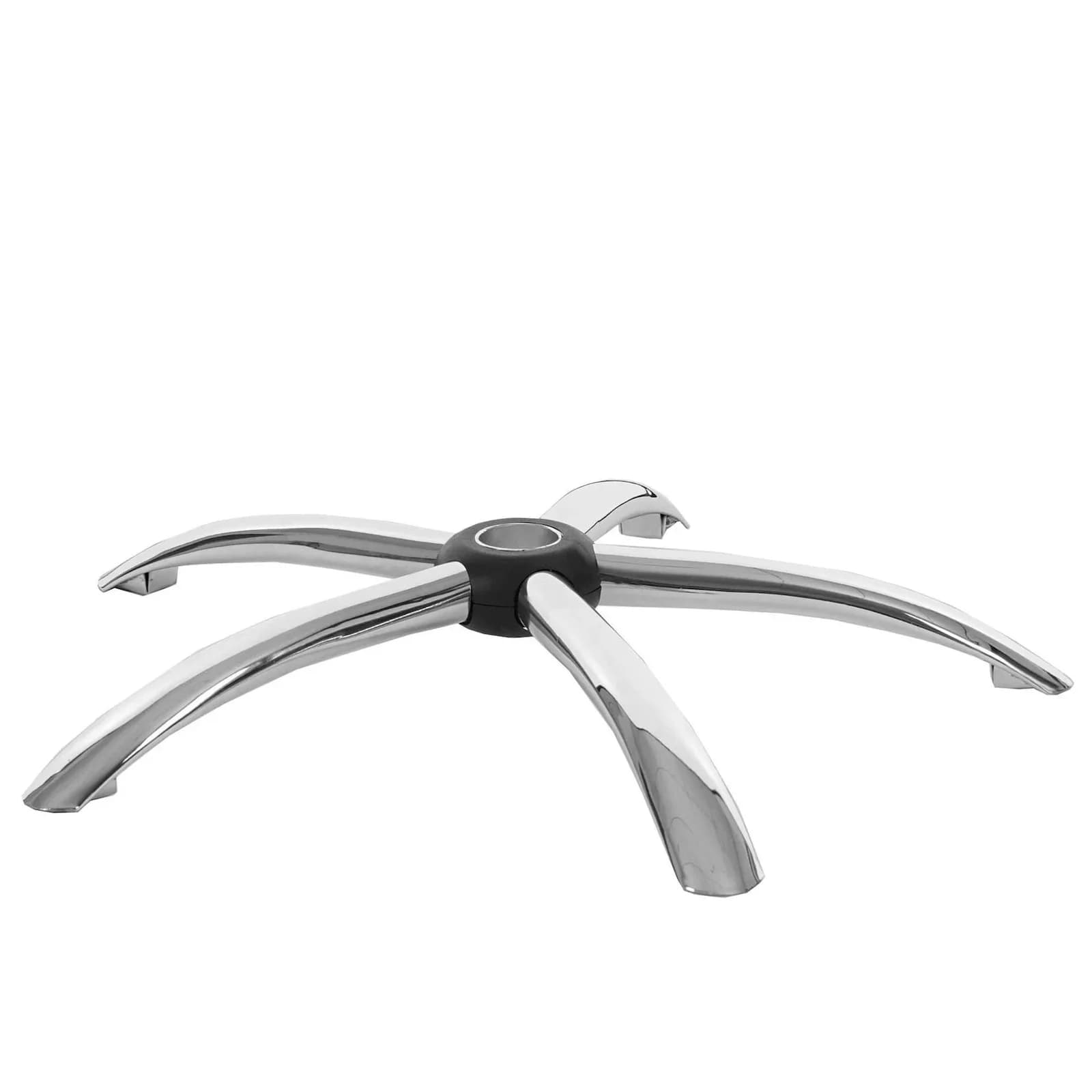 MCW Fußkreuz 65cm H531 Chrom für Drehstuhl Bürostuhl