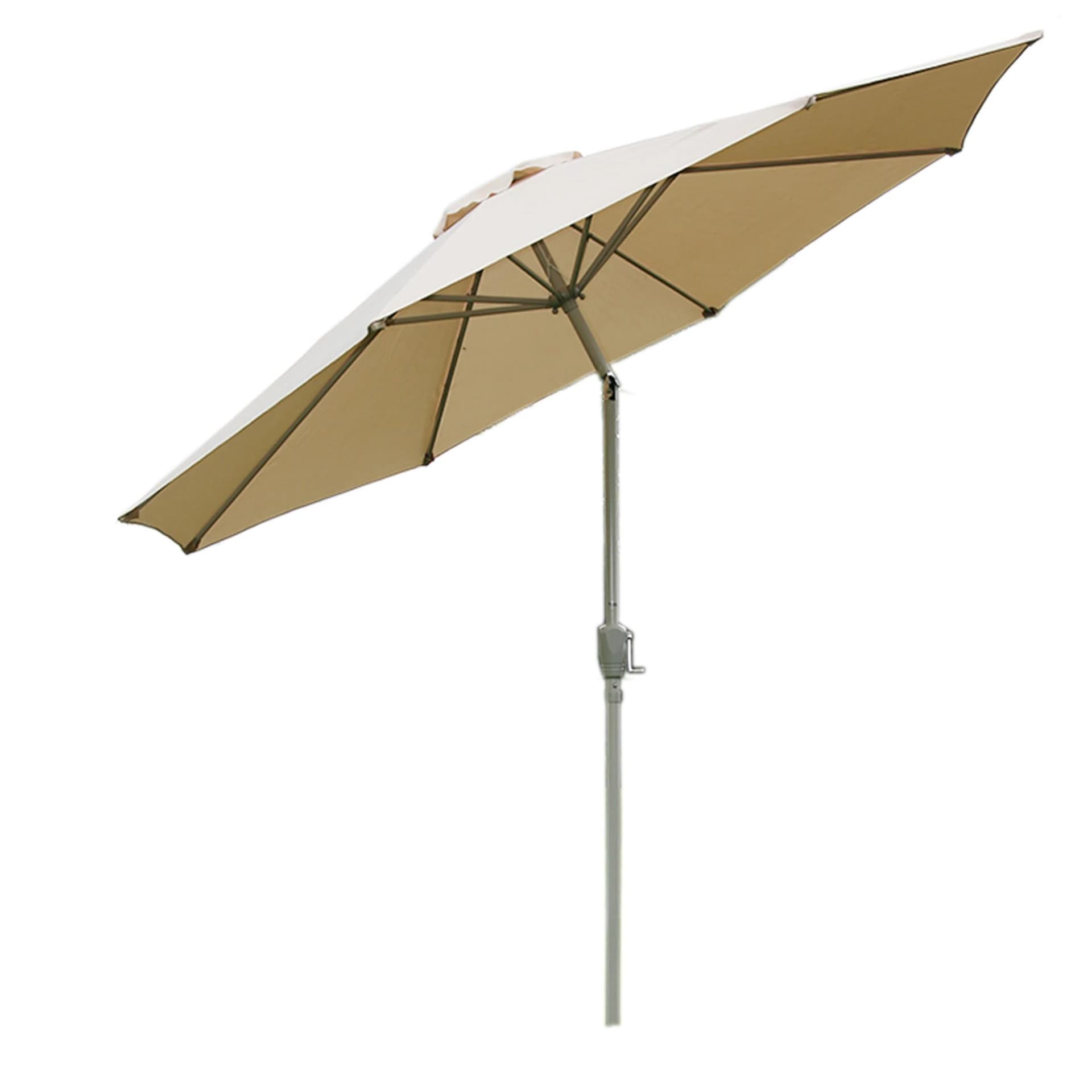 Sonnenschirm Asti Gartenschirm 3m neigbar Polyester/Alu 5kg Creme - Bild 2