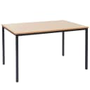 MCW Schreibtisch Petrila 120x80cm MDF Buche-Optik Bild 2