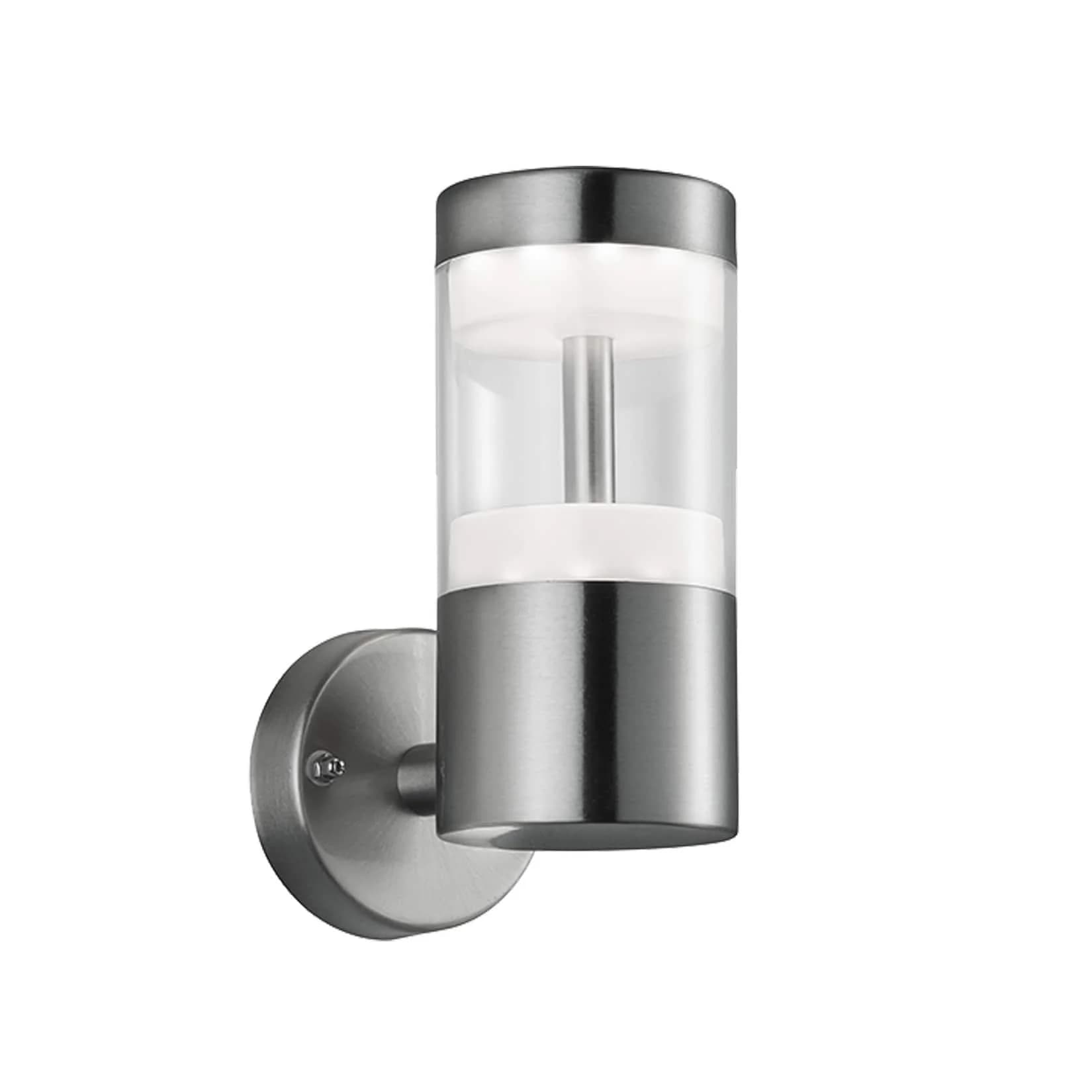 Reality Trio LED-Wandleuchte RL126 Außenleuchte Edelstahl
