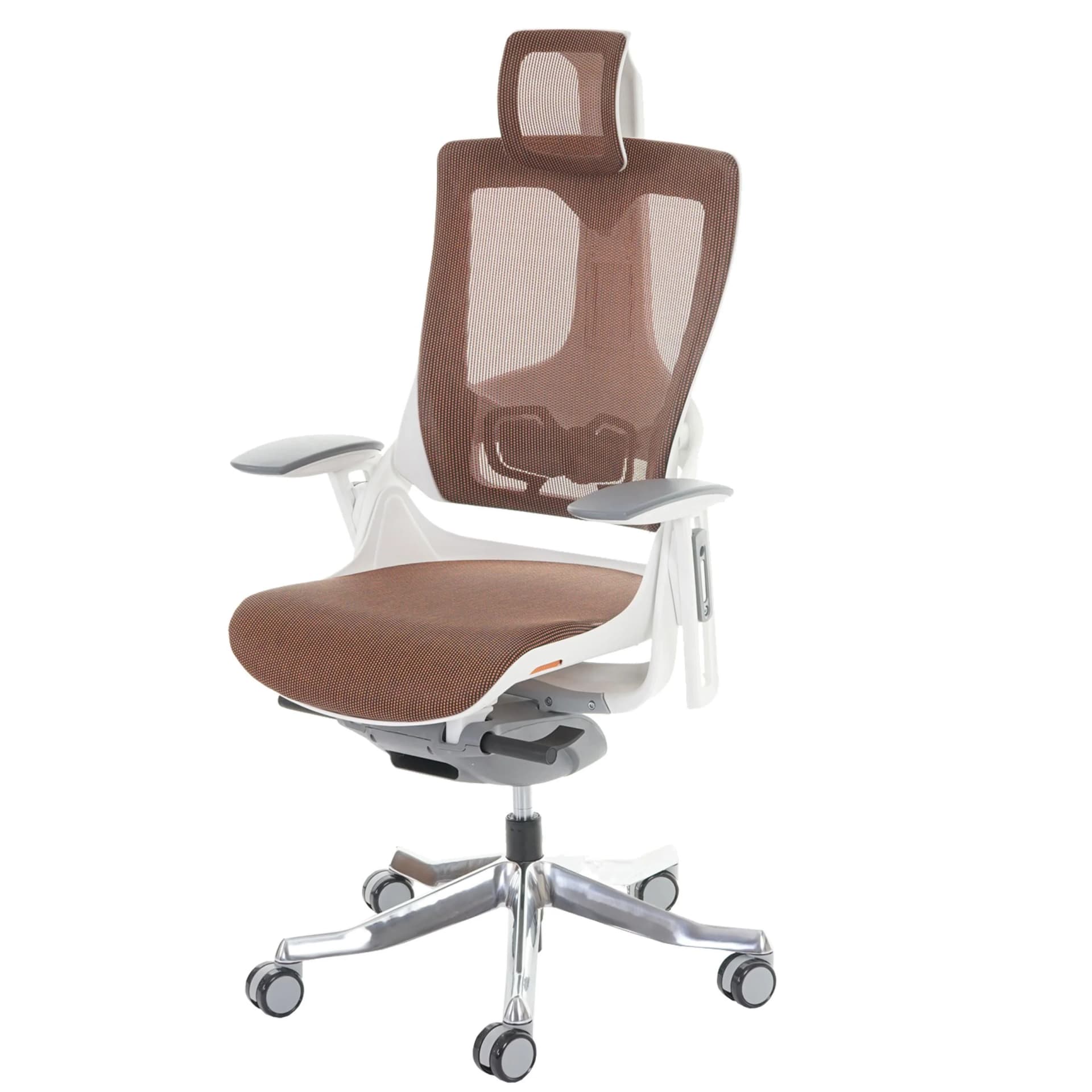 Bürostuhl MERRYFAIR Adelaide Drehstuhl Polster/Netz Ergonomisch Mandarin - Bild 2