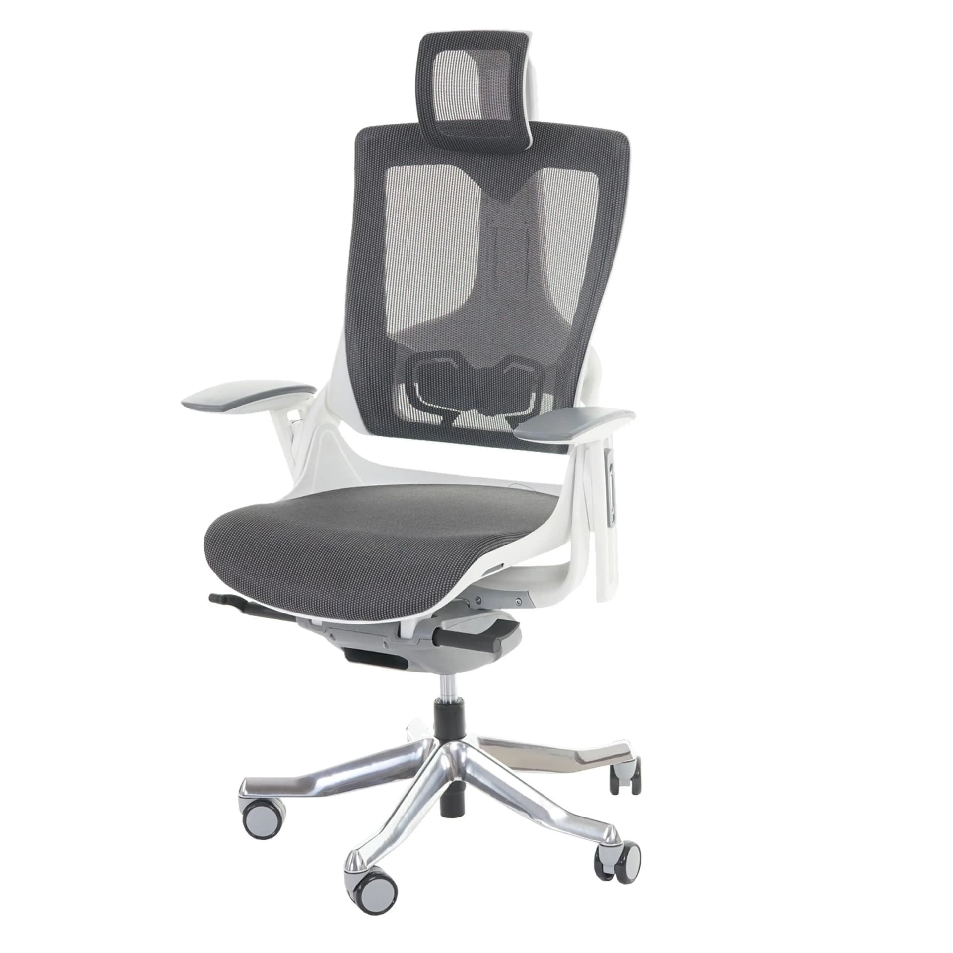 Bürostuhl MERRYFAIR Adelaide Schwarz-Grau Ergonomischer Drehstuhl - Bild 2